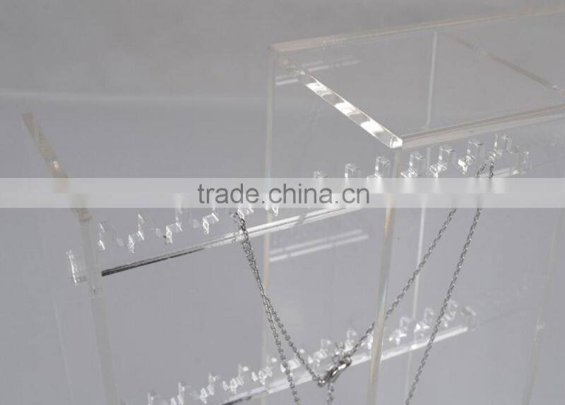 New design acrylic jewelry boxes/acrylic jewelry display/jewelry display cases