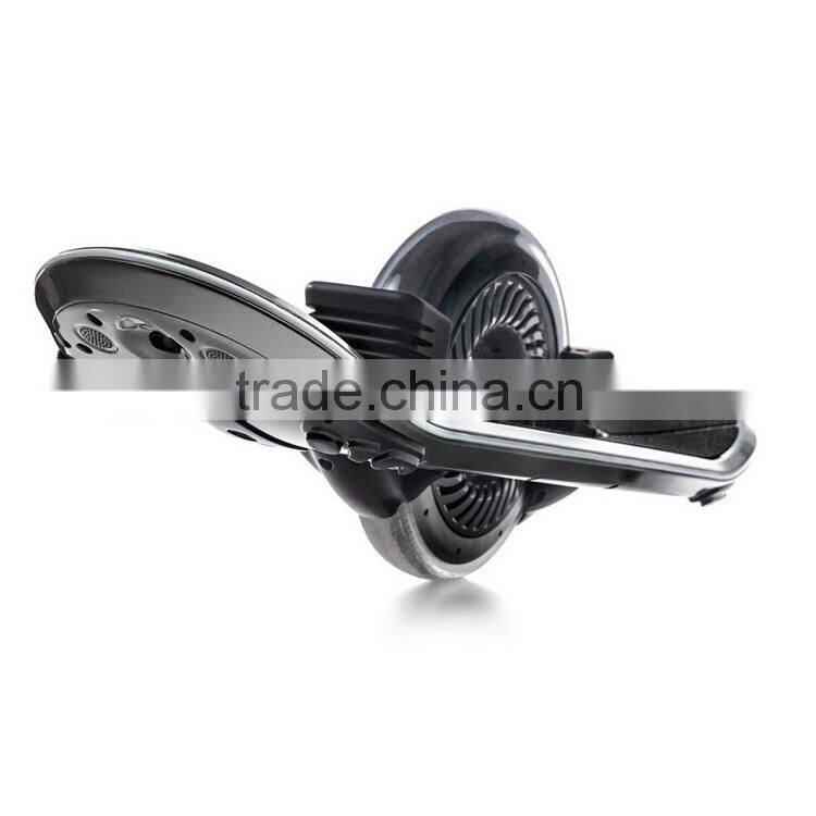2016 Shenzhen factory bluetooth speaker one wheel electric scooter one wheel skating scooter one wheel hoverboard