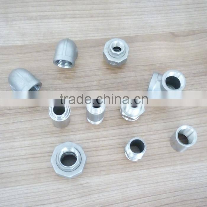 China stainless bspt threaded barrel nipples