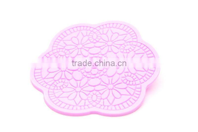 Six petals shape silicone fondant mold