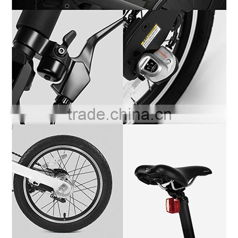Xiaomi Bike Mi Qicycle 20KM/H Foldable Bluetooth 4.0 Phone APP Monitor Electric Bicycle With 1.8 Inch Screen