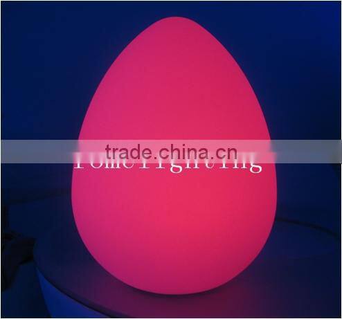 Rotomolding glow lamp act the role ofing wedding home decoration bar egg lights