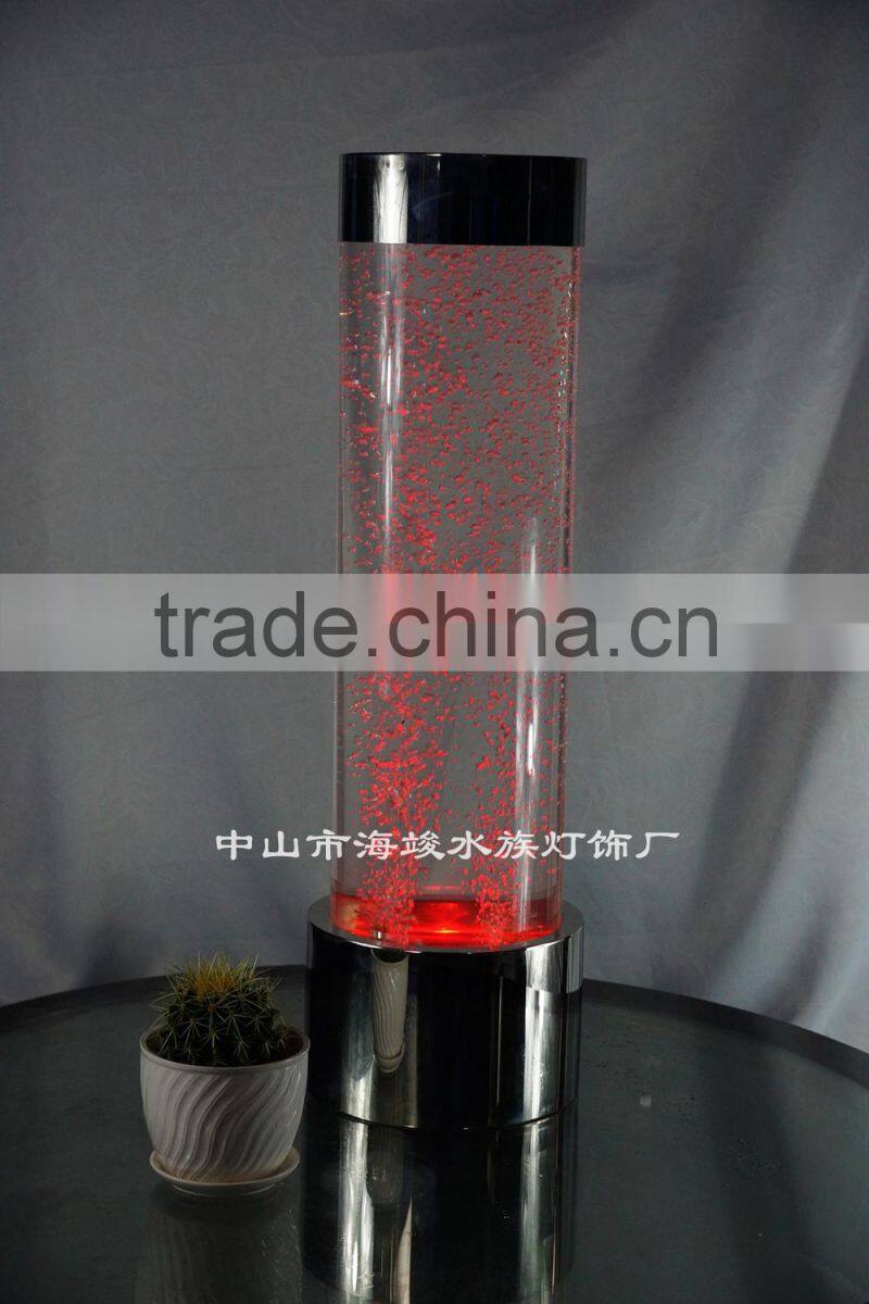 Led decoration water bubble table top column Aquaextreme