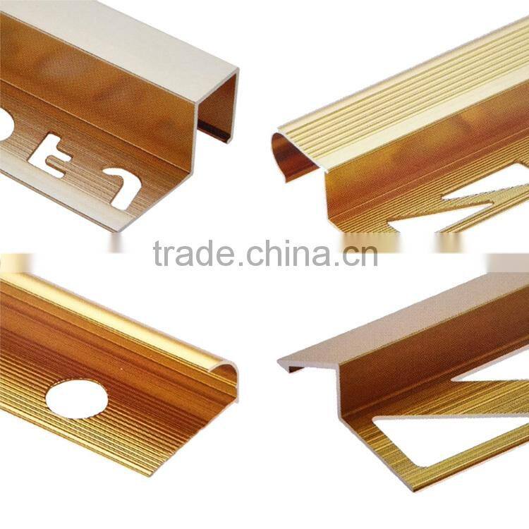 Beixian Wholesale Interior Decoration Gold U-Shaped Edge Trim