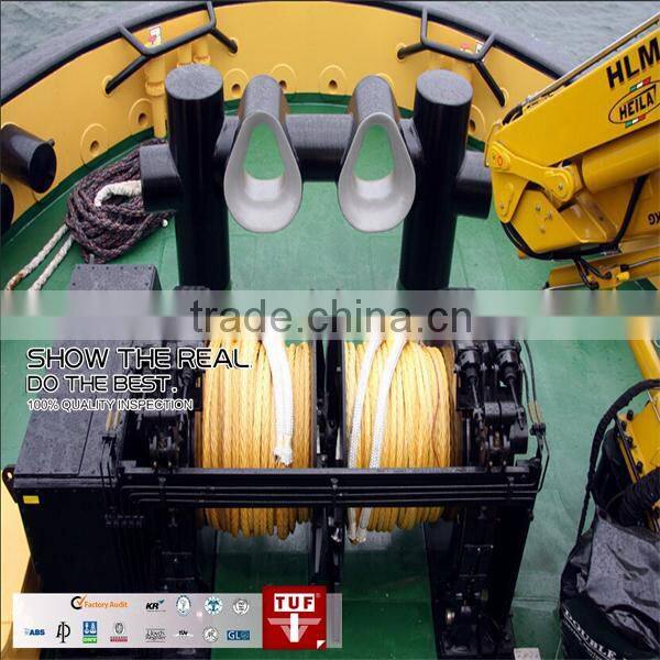 High quality marine double drum hydraulic winch
