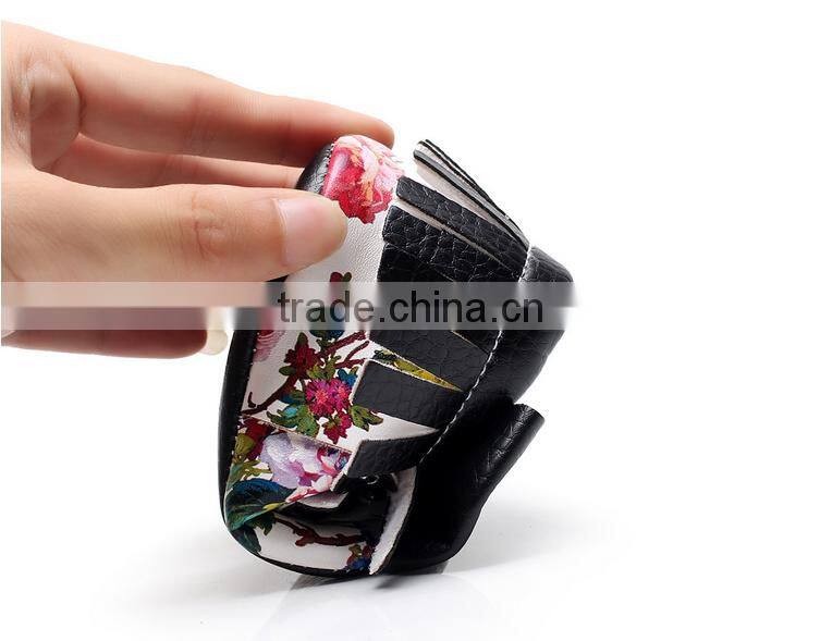 Newborn baby tassel todder shoes soft pu leather shoes