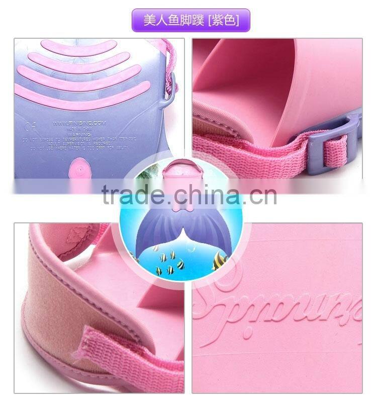 Hot sale diving fin monofins for sale kids swim flippers