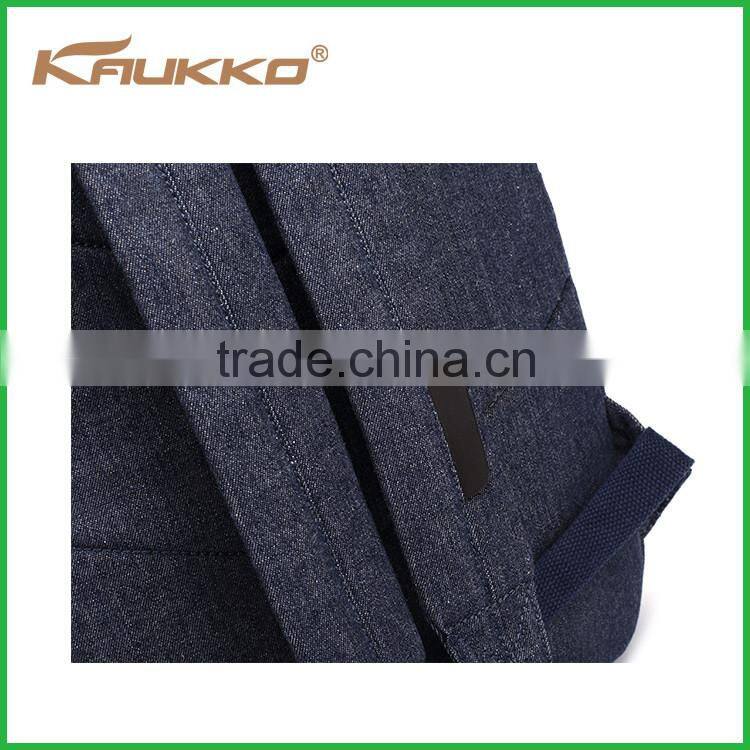 2016 High quality custom polyester camouflage blue school backpack