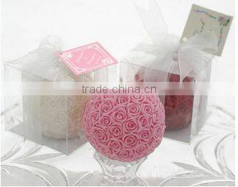Various delicate scented candle wedding return gift