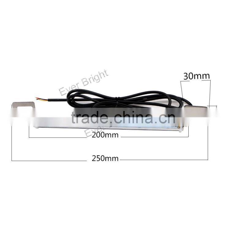 Super Brightness White Red 25cm Brake Parking Reverse Lights 30 LED Light Bar Brake Lights Tail Reverse Rear License Plate Lamp