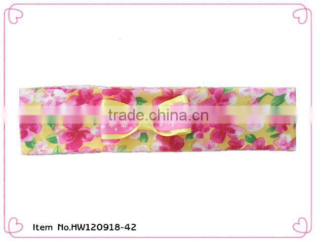 baby soft elastic bow headbands accessories