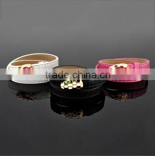 Wholesale Products Snake Leather Bracelet for women and men