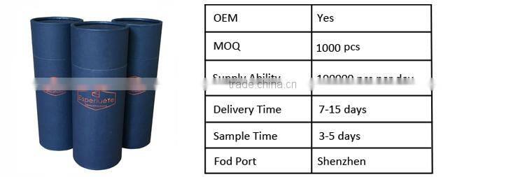 Latest Design High Quality Custom Printed Hard paper tube box