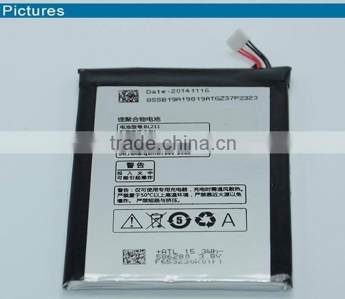 BL-211 for lenovo rechargeable battery high capacity 4100mAh battery bl211