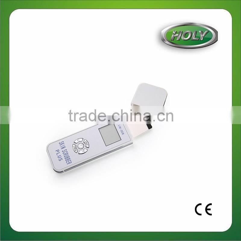 Portable Ultrasonic Skin Cleaner/ Hand Held Electric Scrubber