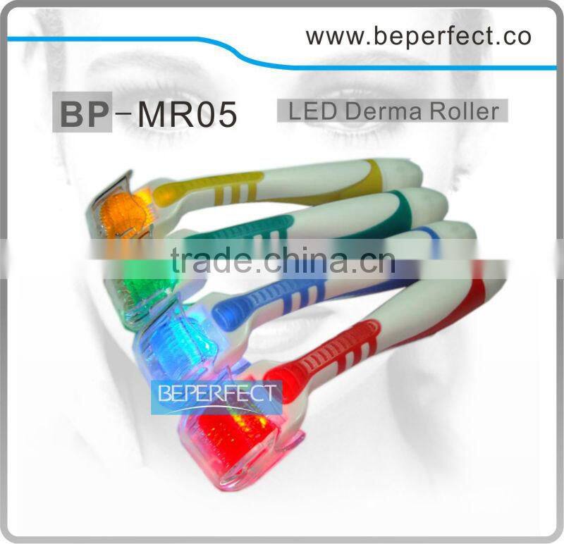 JG-01 bio red light therapy skin rejuvenation derma roller dermaroller