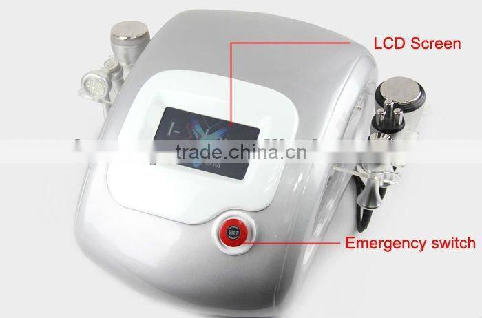 Hot sale! 6 in 1 smooth shapes cellulite machine cavitation ultrasonic