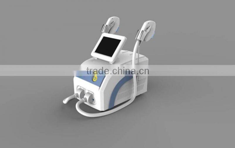 MES-K3 Two handpieces small shr laser/ OPT IPL hair removal