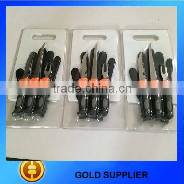 Supply fish knife kit with gloves,fish knife with cut proof glove,portable fishing kit with glove