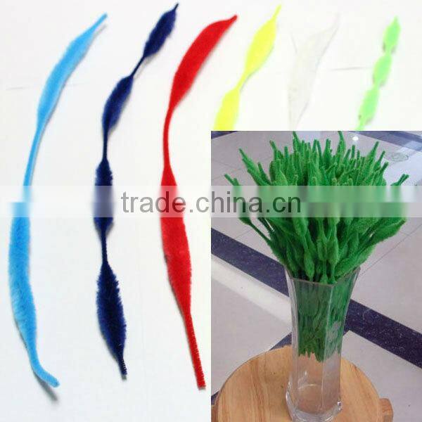 2015 Hot sale Chenille Stem,bumpy chenille stem ,wire pipe cleaner