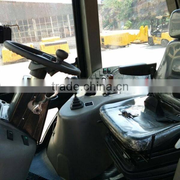 AS870 used engine dubai 8.2ton backhoe loader dubai carraro electric transmission