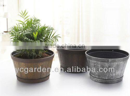round rinse grow pot