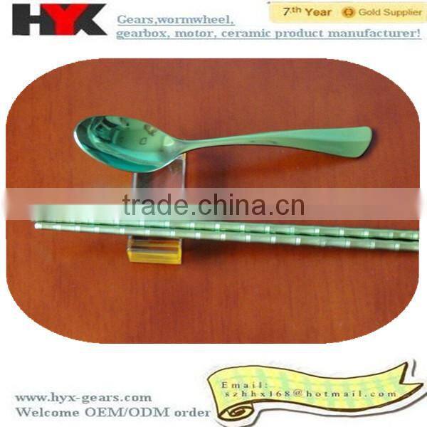 shenzhen OEM different color titanium spoon