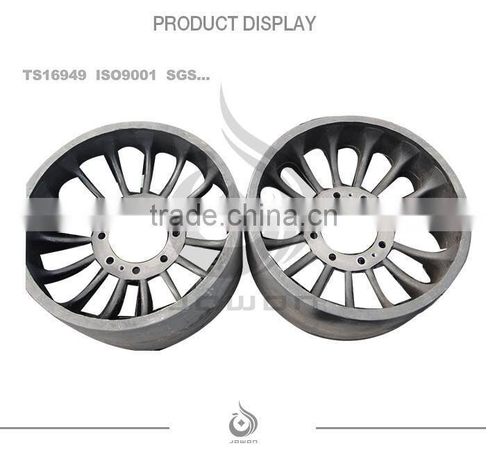 round wheel sand cast cast iron