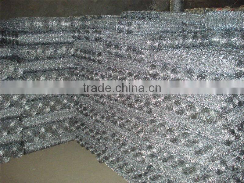 small type galvanized hexagonal wire netting/chicken wire mesh