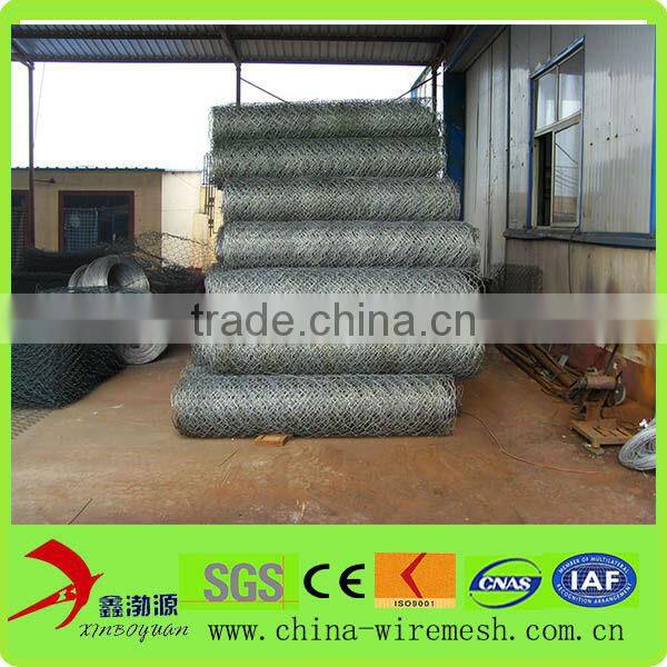 Chain Link Mesh Type and Low-Carbon Iron Wire Material Electro Galvanized Hex Wire Netting