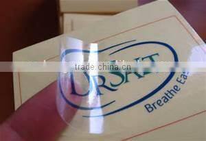 waterproof transparent self adhesive sticker paper