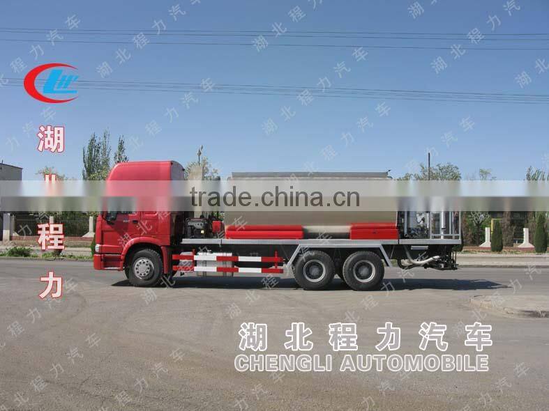 New product asphalt distributor truck,asphalt spray truck,road maintenance truck 15cbm