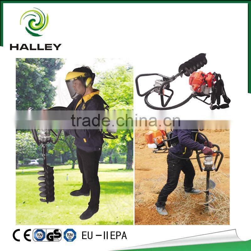 China backpack earth digging machinery hole drilling machine
