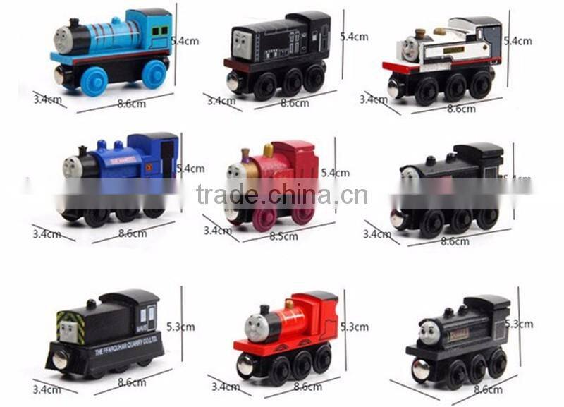 Factory supply wooden train toy thomas and' friends with magnet