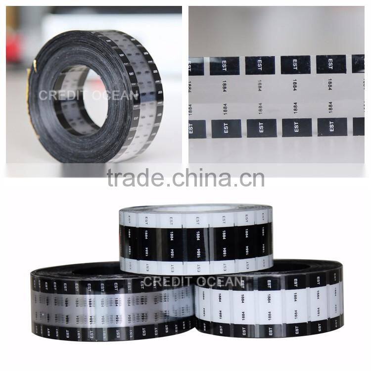 custom log Cellulose Acetate Shoelace Tipping Film