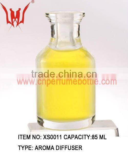 Luxury Charm Transparent Square Crystal Perfume Bottle