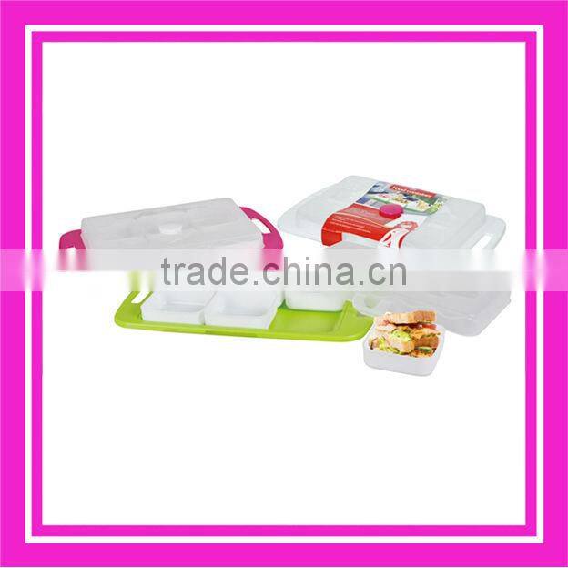 5 parts plastic food container