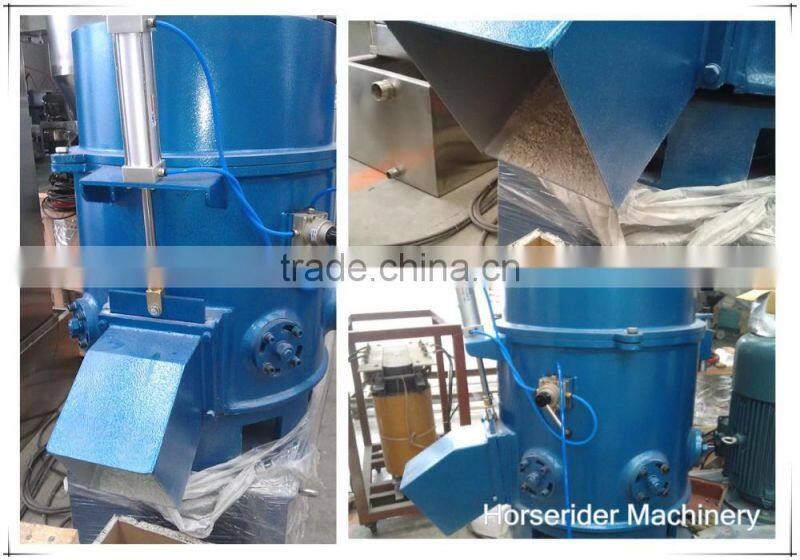 Recycling Plastic Film Agglomerator Agglomerate / LDPE HDPE Film Densifier