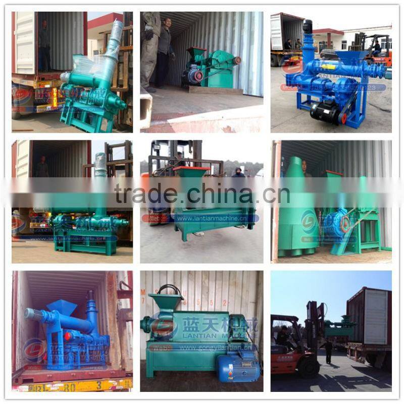 30 years Durable Silver Charcoal Bar Making Machine | Coal Rods Extruding Machine