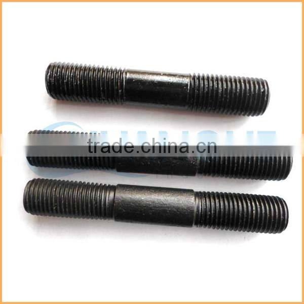 Factory direct sales high quality zinc plated double end stud bolt