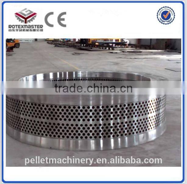 High capacity wood pellet making machine for biomass project with screw feeder