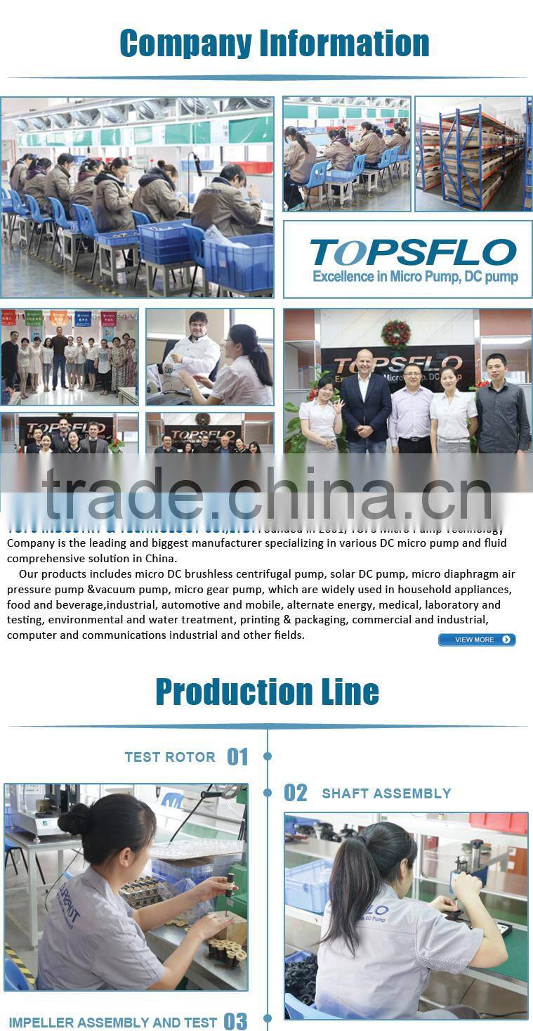 High Performance Liquid DC Diaphragm Chemical Free Water Treatment Systems pump