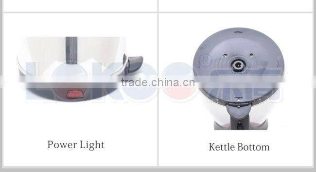 1.7L Stainless Steel Electric Kettle with Tray Set Best Small Electric Tea Kettle LG-826D