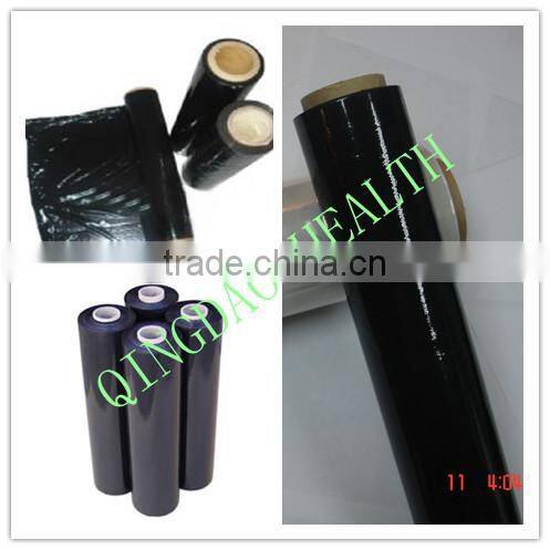 black blown manual wrap pallet wrapping stretch films