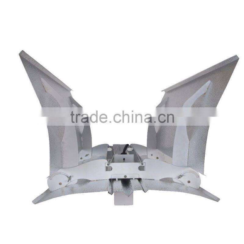 Hydroponics grow light glass tube lamp cover/ parabolic reflector/ hydroponics adjust a wing reflector