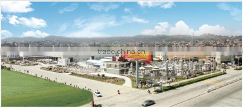 Irregular cheap moroccan shape handcarved nature stone fence lantern