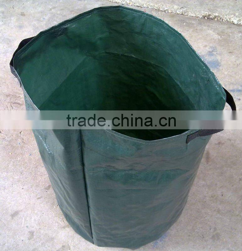 Cheap Vegetable Plastic Garden Grow Bag With 2 Handles