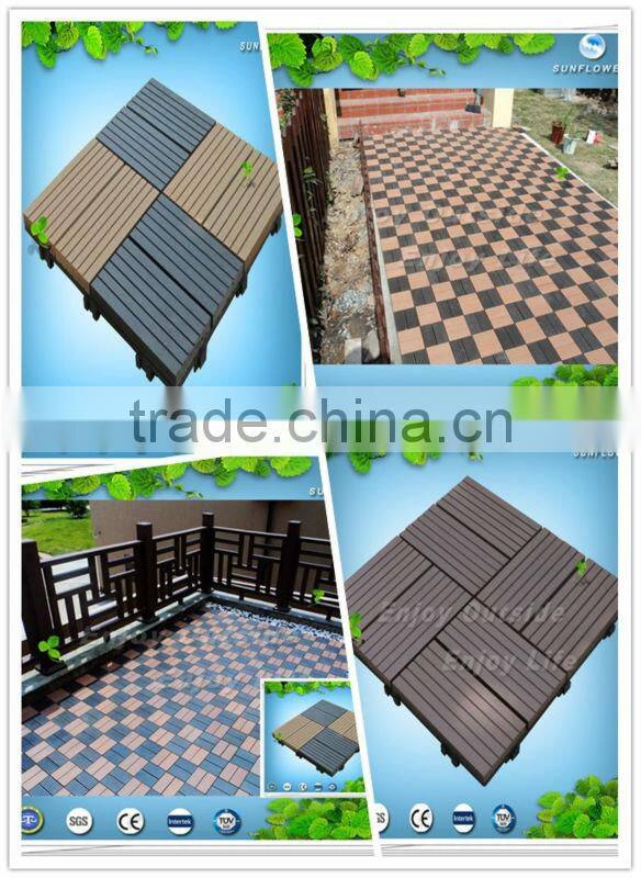 long life recycled plastic wood wpc outdoor diy decking