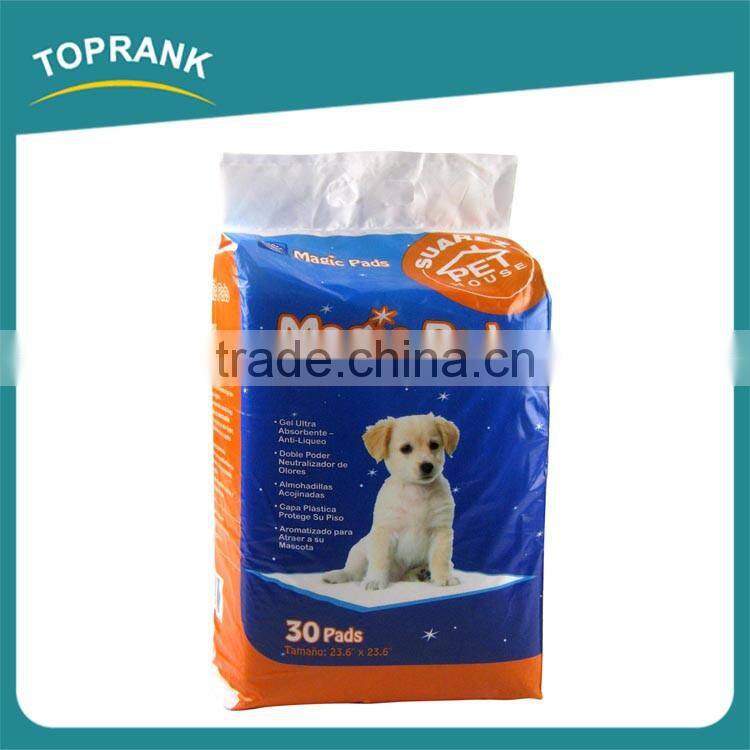Pet training products urine pads disposable absorbent dog pad