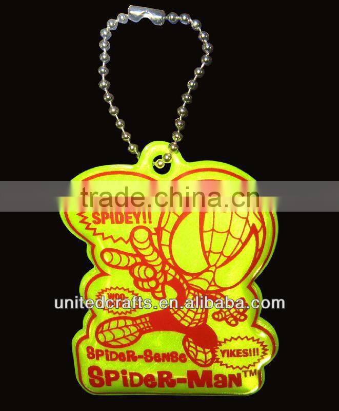 Be safe Reflective keychain